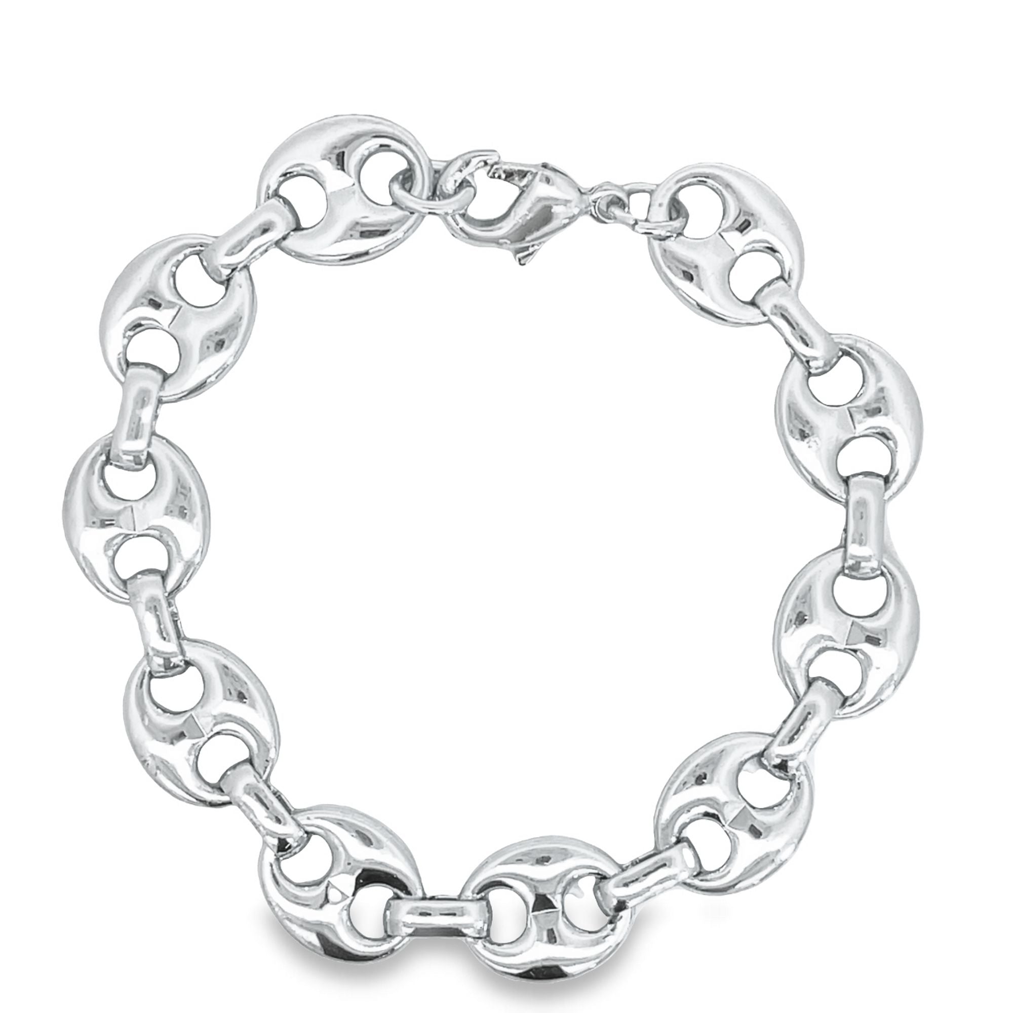 11mm Thick Chunky Gucci Mariner Link Chain Bracelet (I320)-2